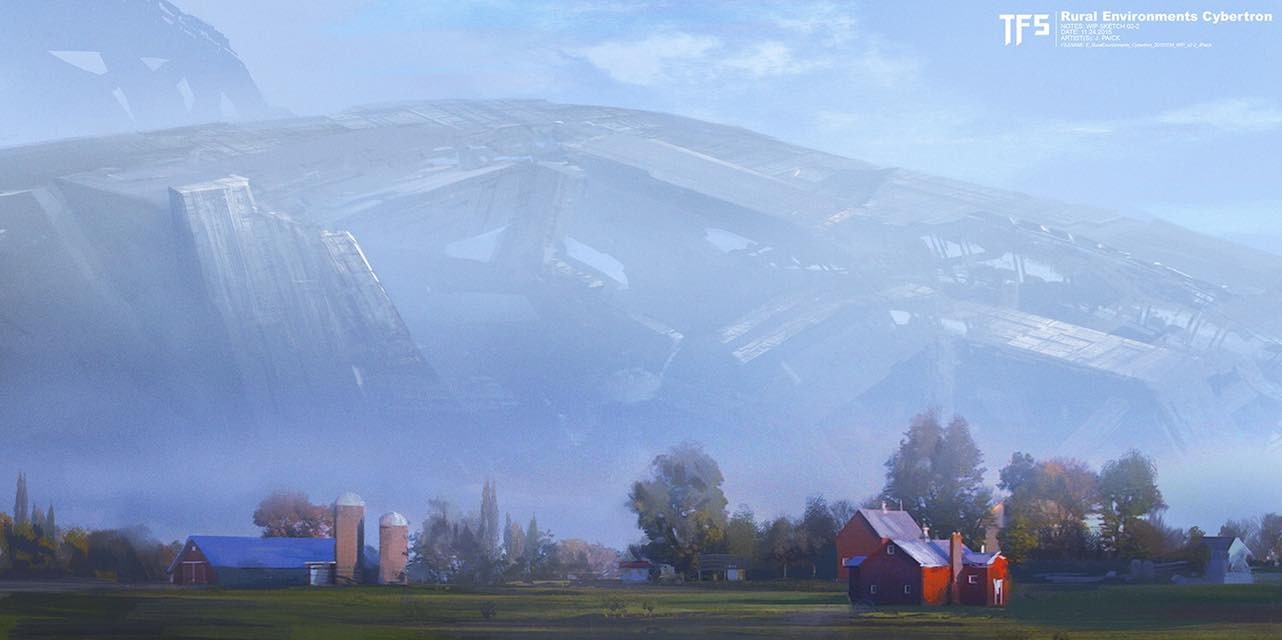 Transformers News: Transformers: The Last Knight Concept Art - Scenery, Side Kick, Unicron, and More Transformers News: Transformers: The Last Knight Concept Art - Scenery, Side Kick, Unicron, and More