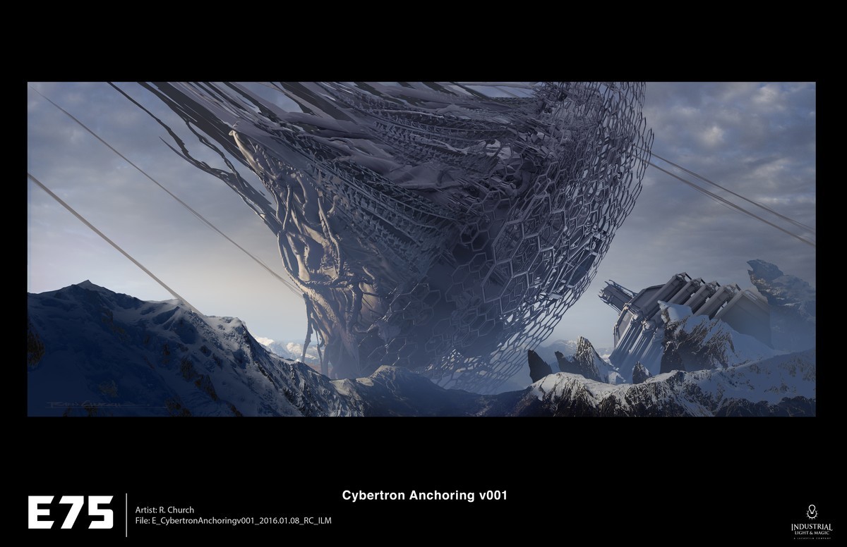 Transformers News: New Transformers: The Last Knight Concept Art Featuring Stadium, Samurai Knight, Cybertron
