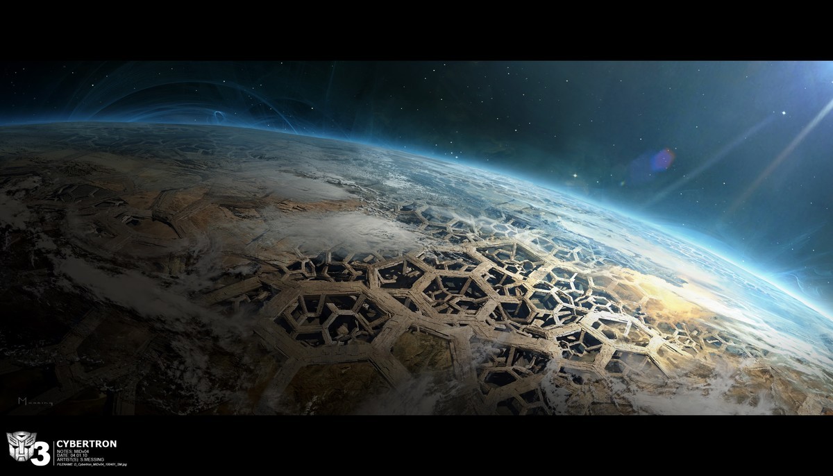 Transformers News: New Transformers: The Last Knight Concept Art Featuring Stadium, Samurai Knight, Cybertron