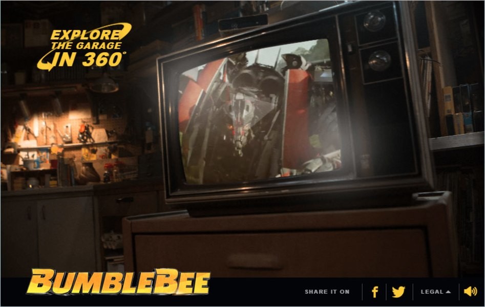 Transformers News: New Interactive Transformers Bumblebee Movie Website Launched