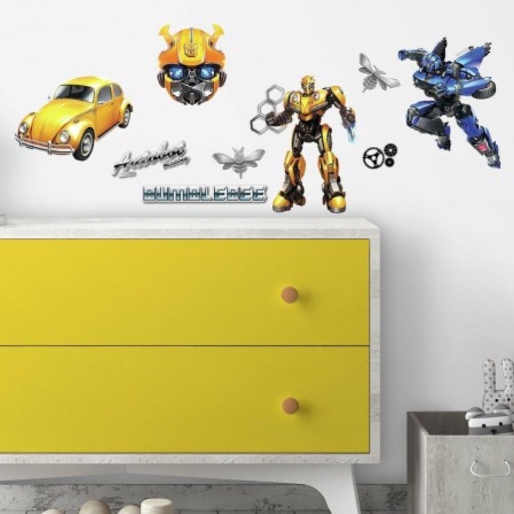 Transformers News: Round-Up of Transformers #BumblebeeMovie Products: Calendar, Decals, Toppers