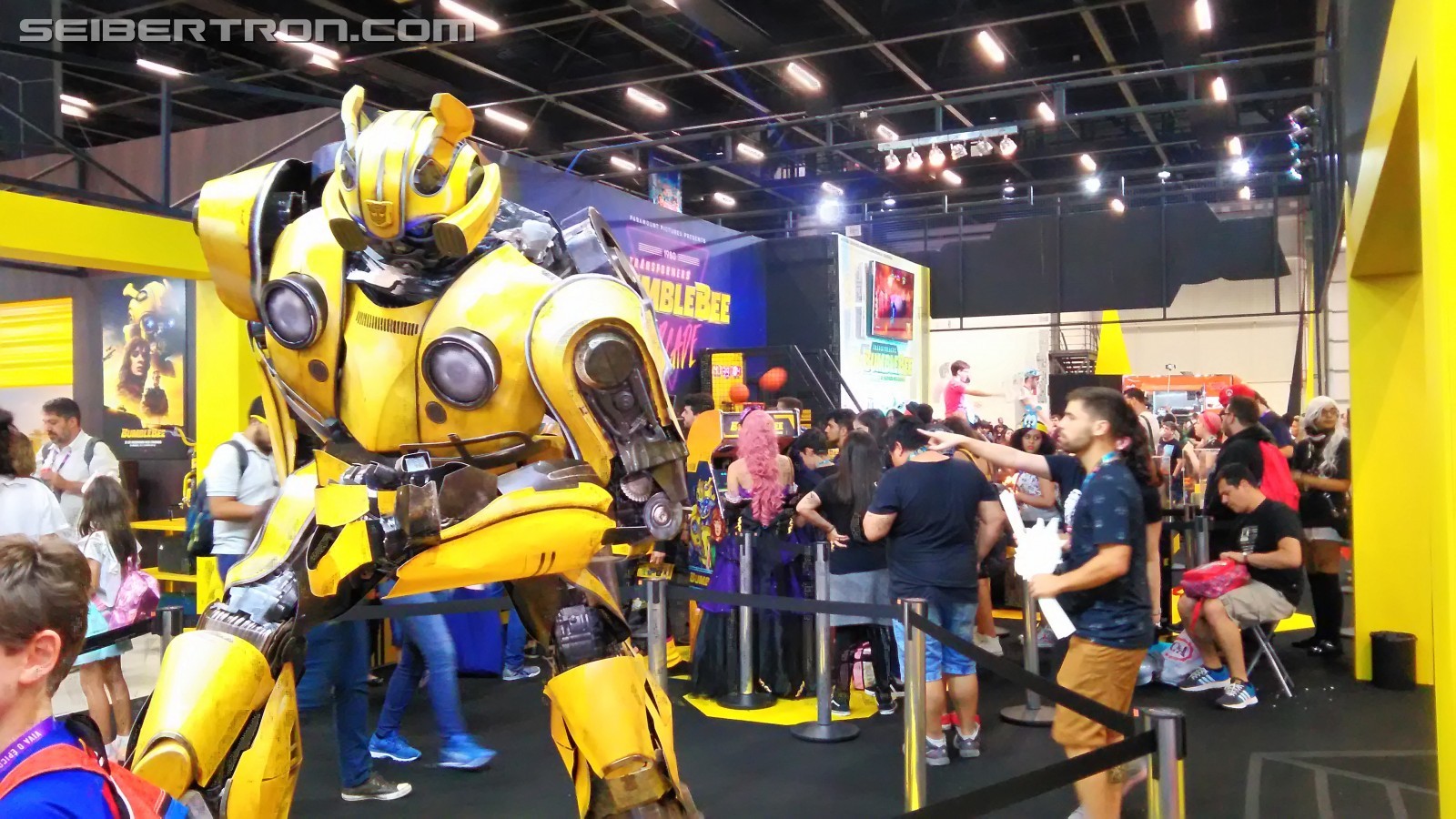 Transformers News: Seibertron Exclusive - Transformers Bumblebee Booth from Brazil's CCXP Comic Con Experience 2018 Transformers News: Seibertron Exclusive - Transformers Bumblebee Booth from Brazil's CCXP Comic Con Experience 2018