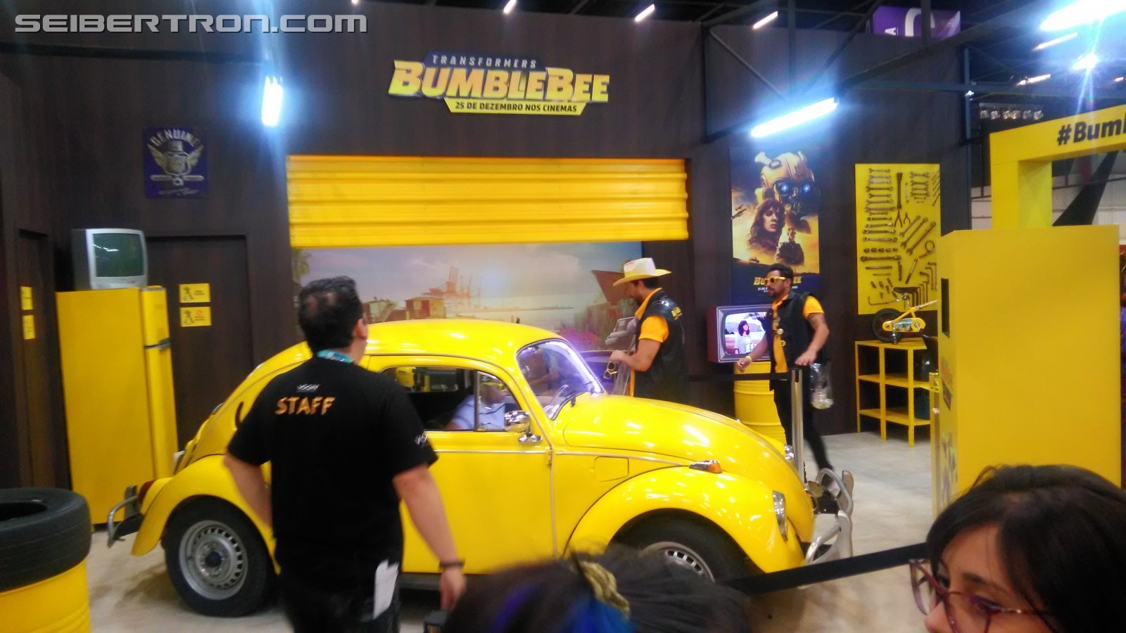 Transformers News: Seibertron Exclusive - Transformers Bumblebee Booth from Brazil's CCXP Comic Con Experience 2018 Transformers News: Seibertron Exclusive - Transformers Bumblebee Booth from Brazil's CCXP Comic Con Experience 2018