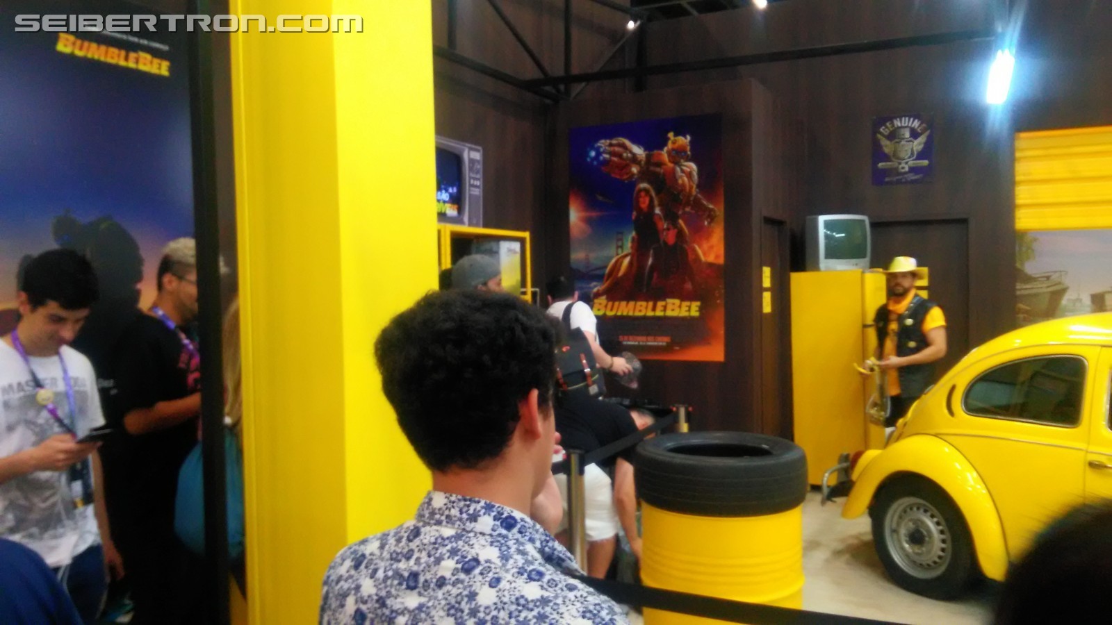 Transformers News: Seibertron Exclusive - Transformers Bumblebee Booth from Brazil's CCXP Comic Con Experience 2018 Transformers News: Seibertron Exclusive - Transformers Bumblebee Booth from Brazil's CCXP Comic Con Experience 2018