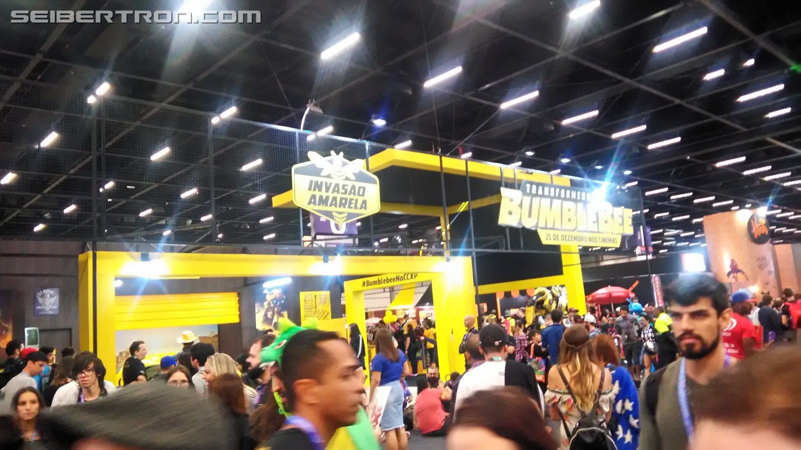 Transformers News: Seibertron Exclusive - Transformers Bumblebee Booth from Brazil's CCXP Comic Con Experience 2018 Transformers News: Seibertron Exclusive - Transformers Bumblebee Booth from Brazil's CCXP Comic Con Experience 2018