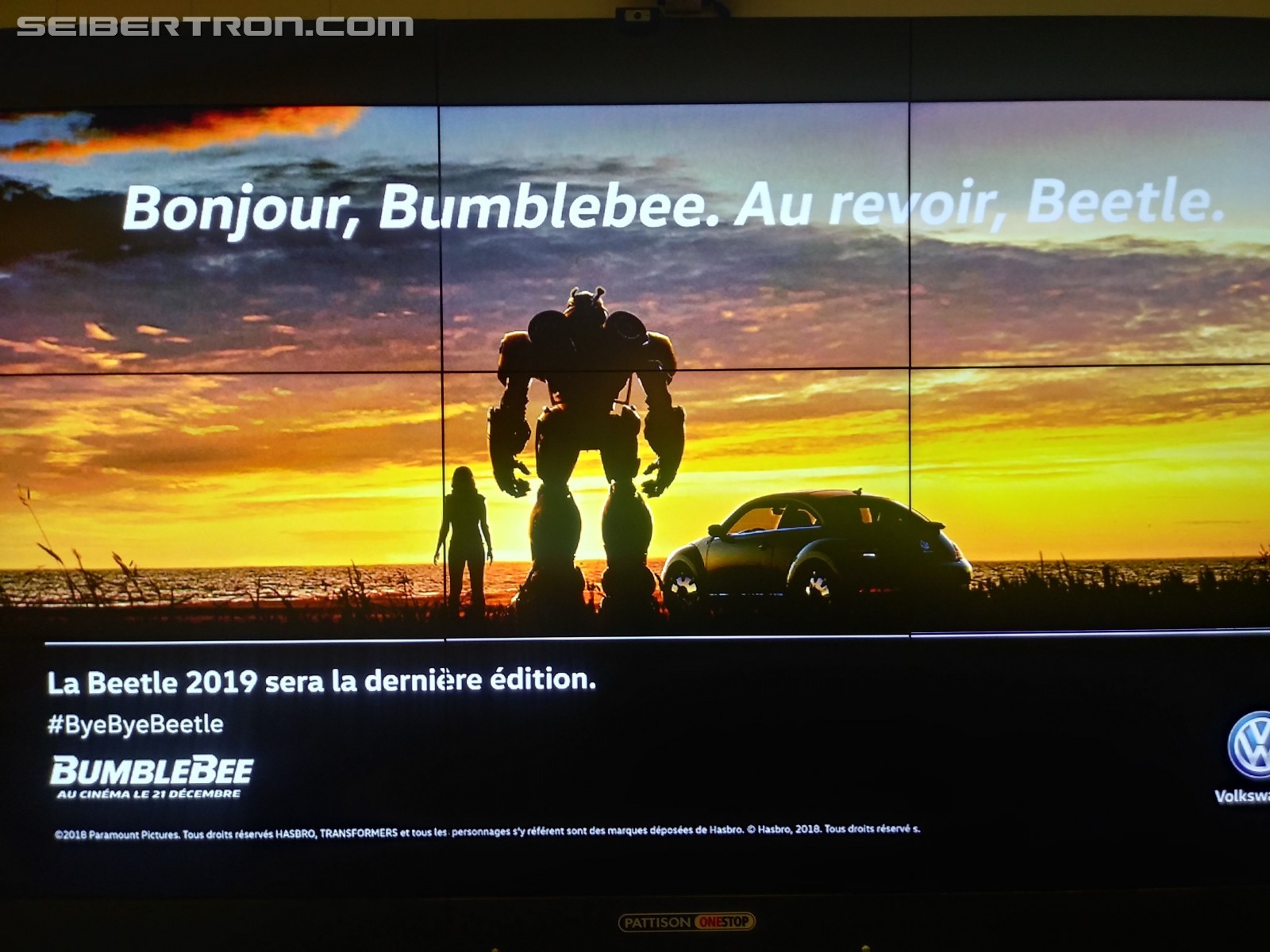 Transformers News: Bumblebee Movie Part of Goodbye Beetle Campaign from Volkswagen Transformers News: Bumblebee Movie Part of Goodbye Beetle Campaign from Volkswagen
