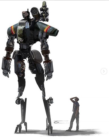 Transformers News: Bumblebee film concept art for the Decepticons and Bumblebee's battle mask