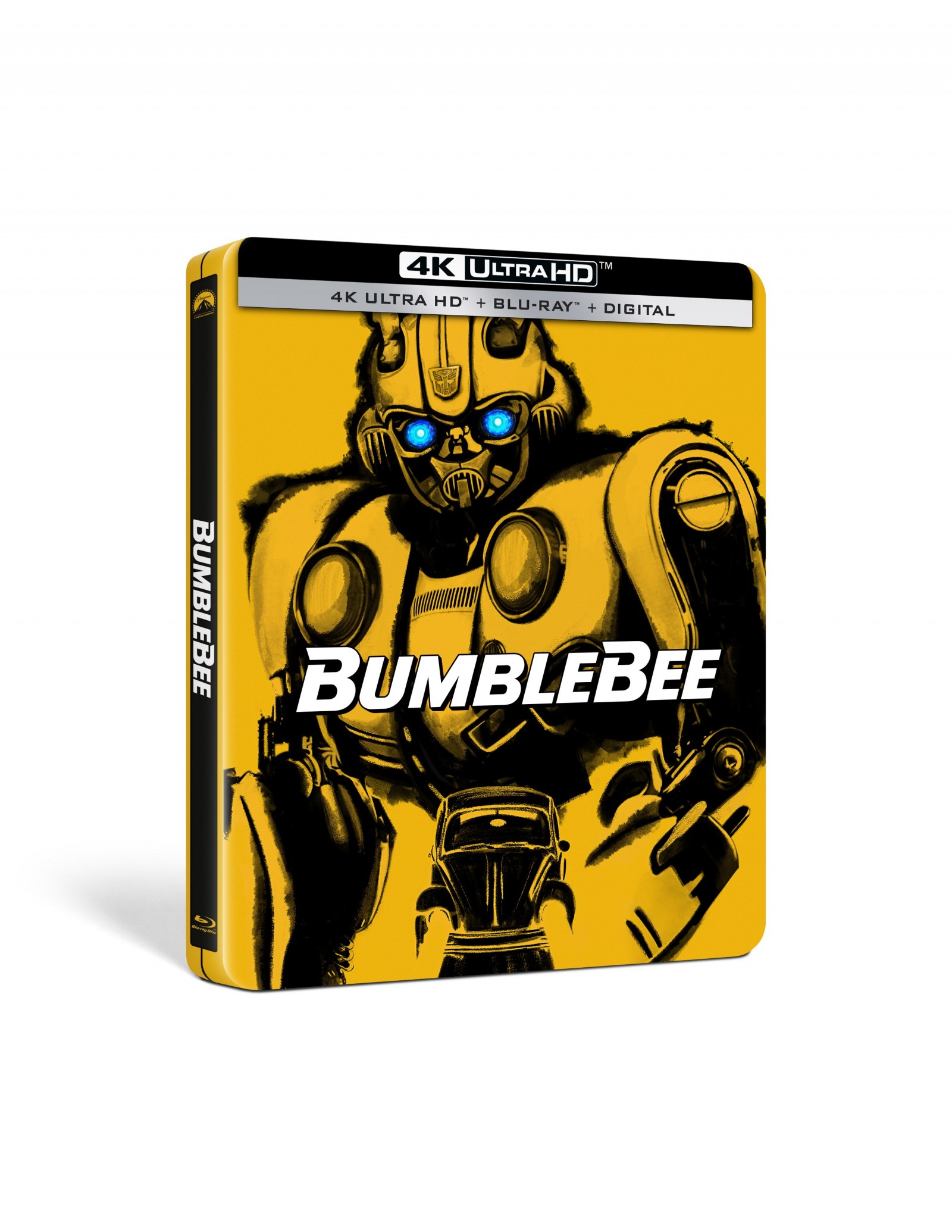 Transformers News: Bumblebee Movie Blu-Ray trailer, special comic, and artwork for 4K, Blu-Ray and DVD revealed