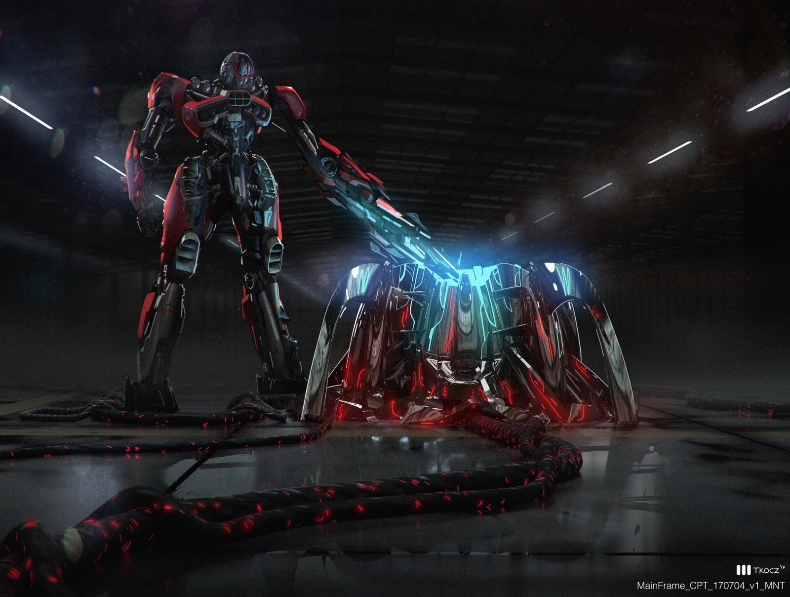 Transformers News: Bumblebee film concept art by Matt Tkocz, video on the sound production, VW Beetle on display Transformers News: Bumblebee film concept art by Matt Tkocz, video on the sound production, VW Beetle on display
