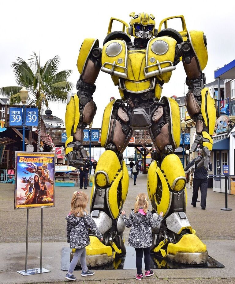 Transformers News: ILM Post Case Study of Bumblebee Movie and Bumblebee Statue Lands At Pier 39, San Francisco Transformers News: ILM Post Case Study of Bumblebee Movie and Bumblebee Statue Lands At Pier 39, San Francisco