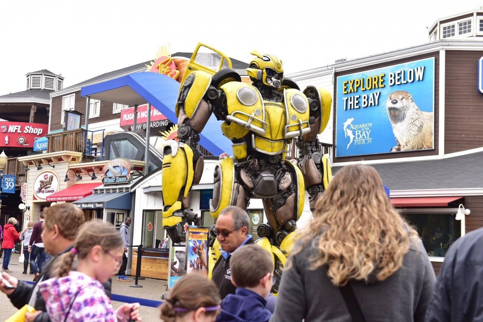 Transformers News: ILM Post Case Study of Bumblebee Movie and Bumblebee Statue Lands At Pier 39, San Francisco Transformers News: ILM Post Case Study of Bumblebee Movie and Bumblebee Statue Lands At Pier 39, San Francisco