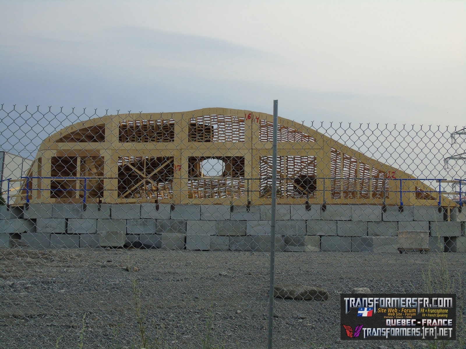 Transformers News: Images of the "Maximal Cave" Being Built for Transformers Rise of the Beasts