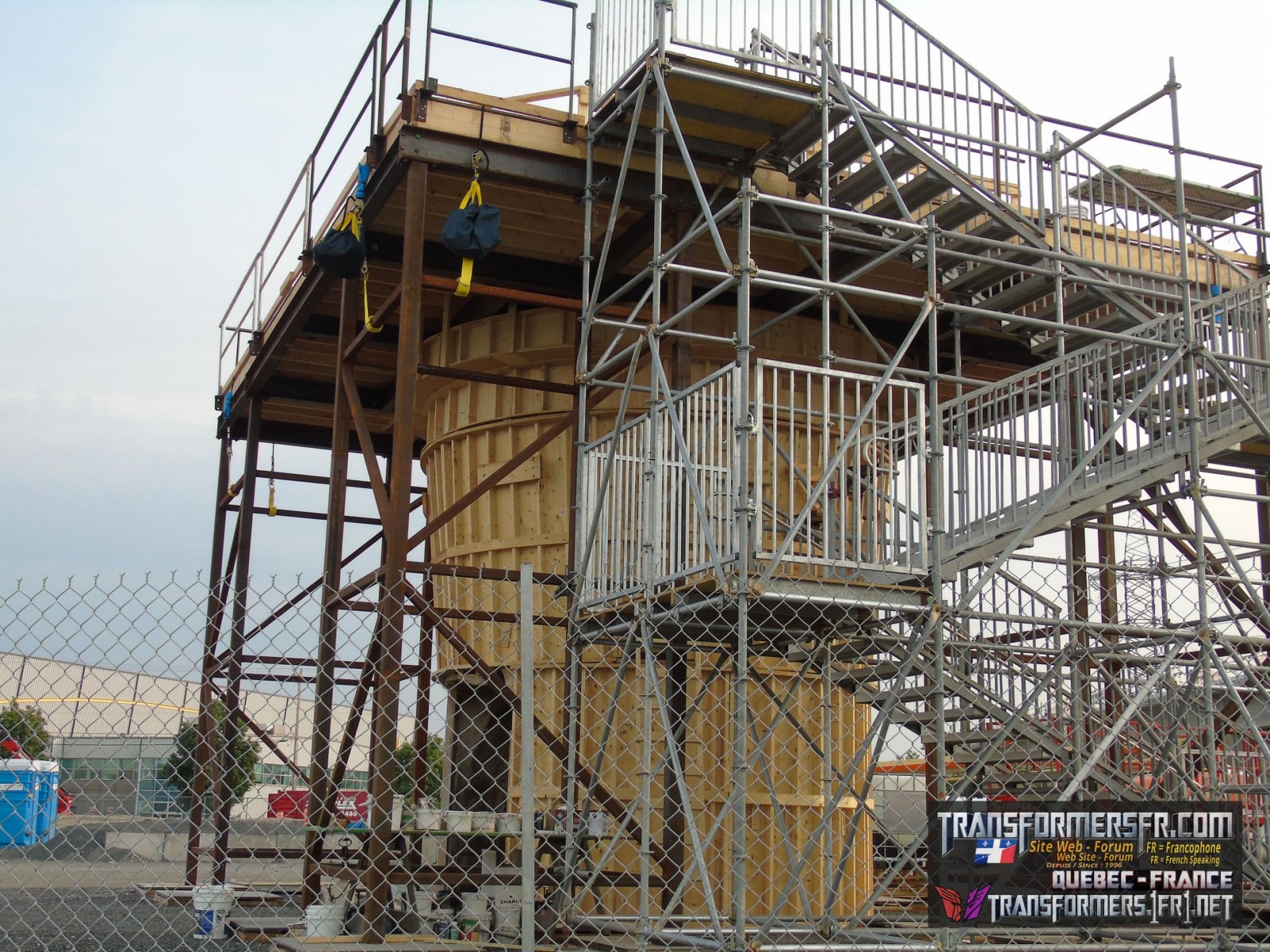 Transformers News: Images of the "Maximal Cave" Being Built for Transformers Rise of the Beasts