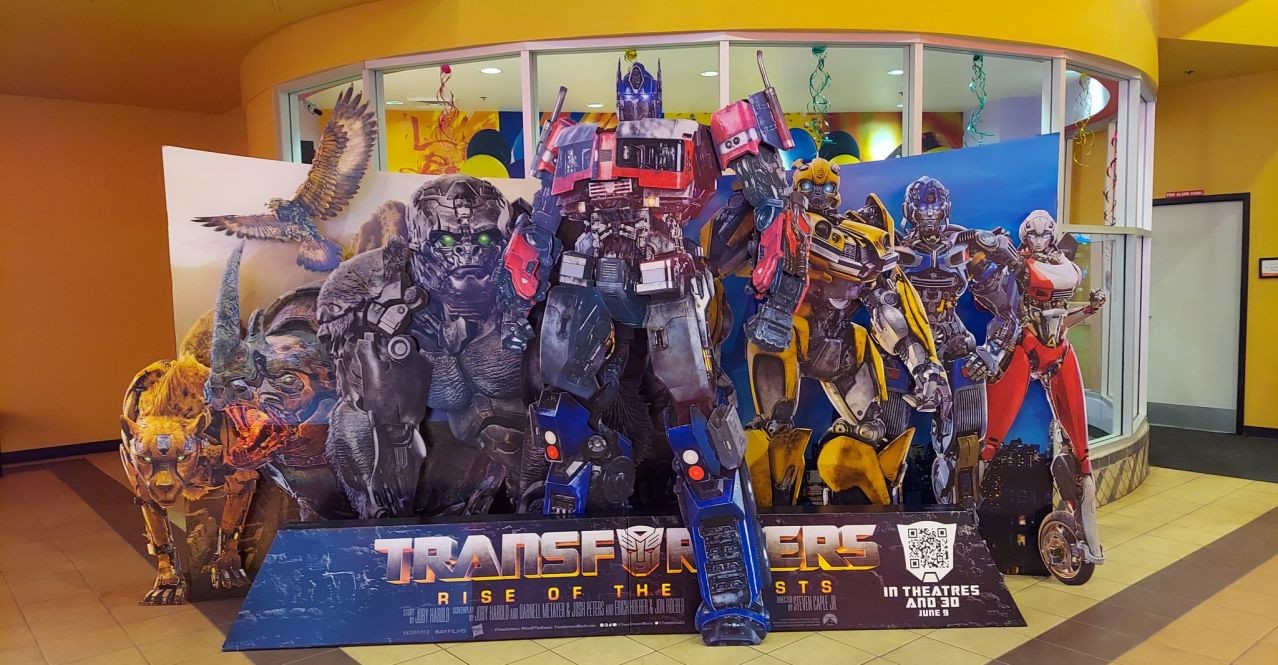 Transformers News: New Promotional Material for Transformers Rise of the Beasts with Posters, Statue Tour and More