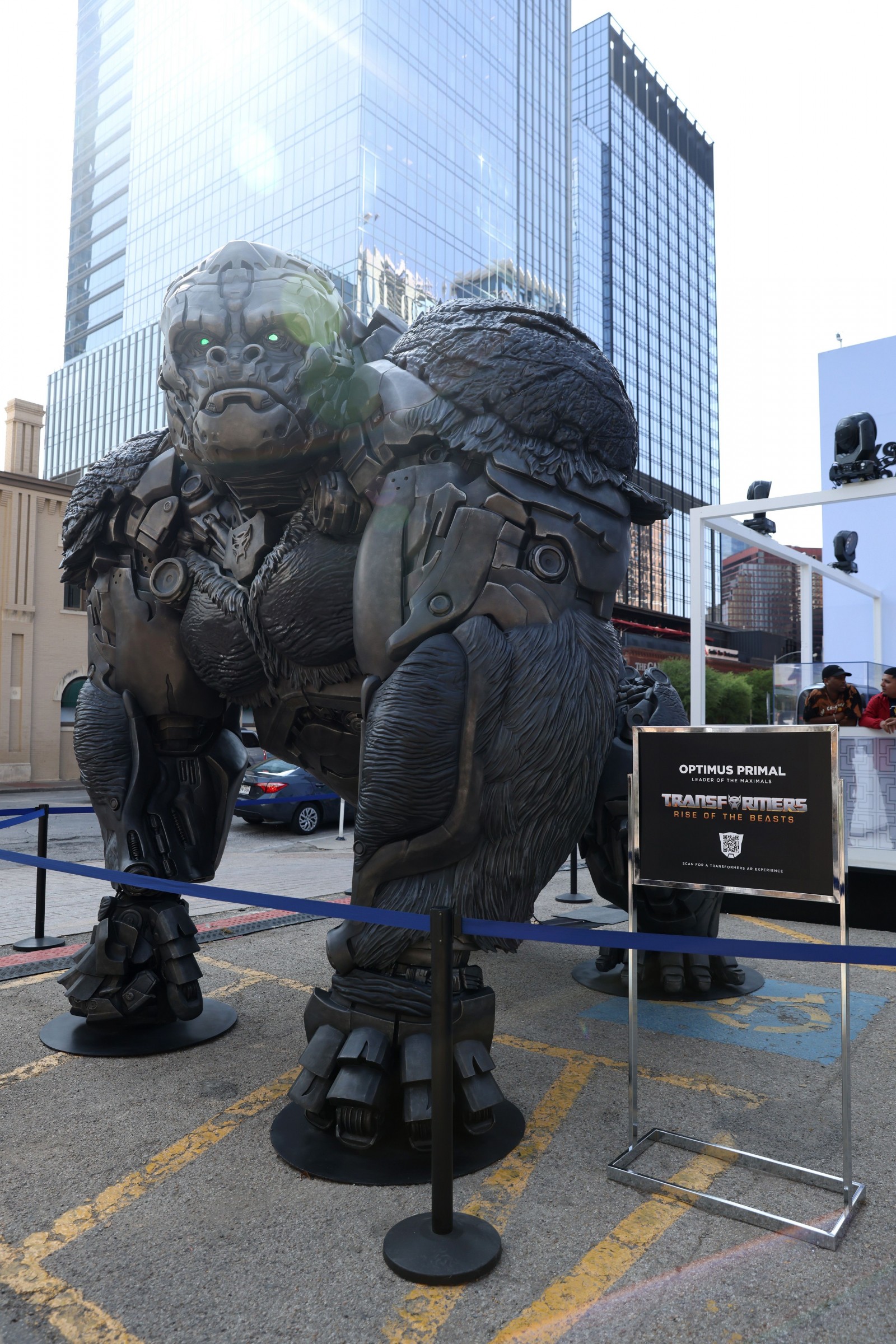 Transformers News: New Promotional Material for Transformers Rise of the Beasts with Posters, Statue Tour and More