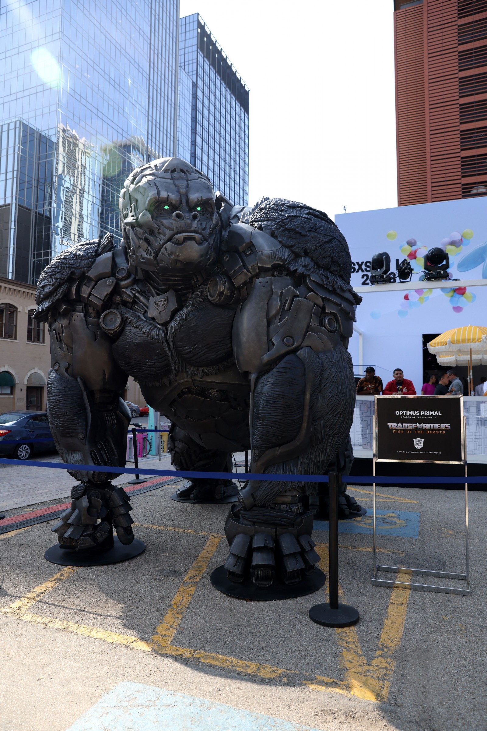 Transformers News: New Promotional Material for Transformers Rise of the Beasts with Posters, Statue Tour and More