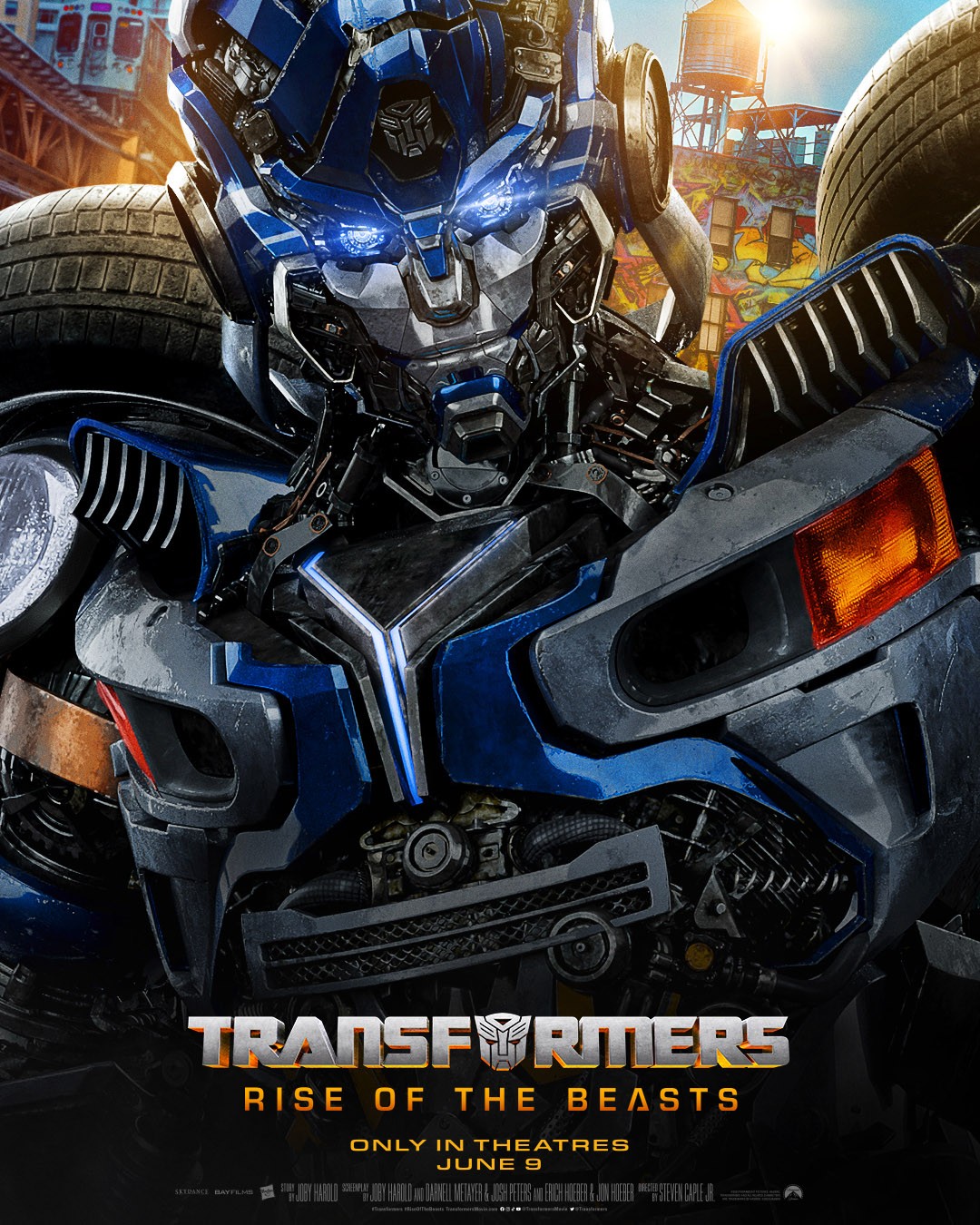 Transformers News: New Promotional Material for Transformers Rise of the Beasts with Posters, Statue Tour and More