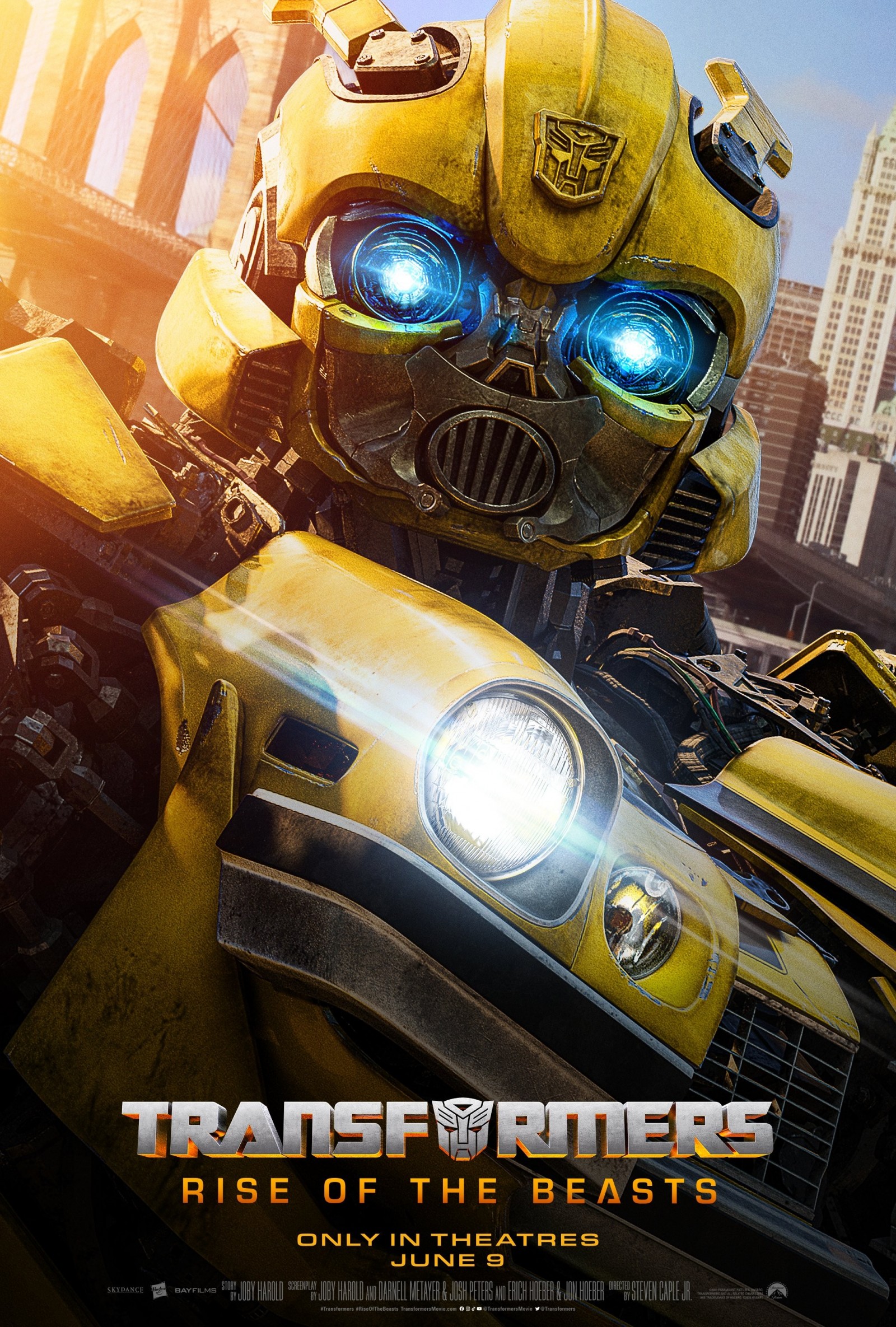 Transformers News: Hasbro Officially Reveals Wheeljack's look in Transformers Rise of the Beasts Film