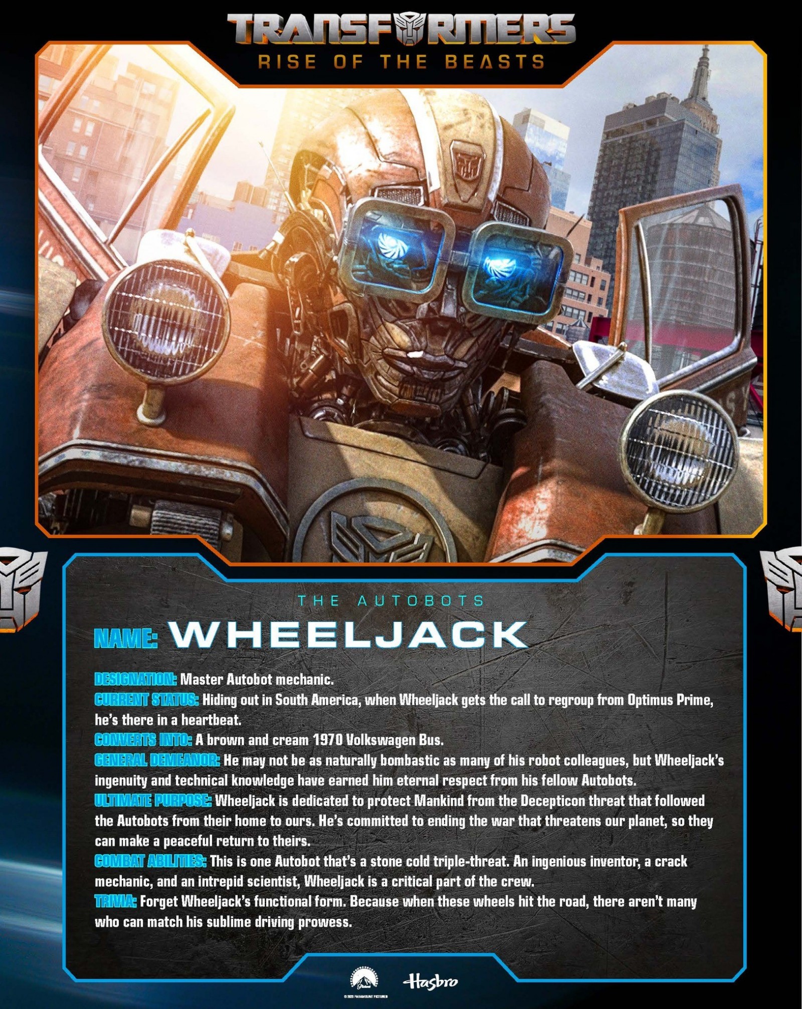 Transformers News: Rise of the Beasts Bios Mention Multiverse and Time Travel Transformers News: Rise of the Beasts Bios Mention Multiverse and Time Travel