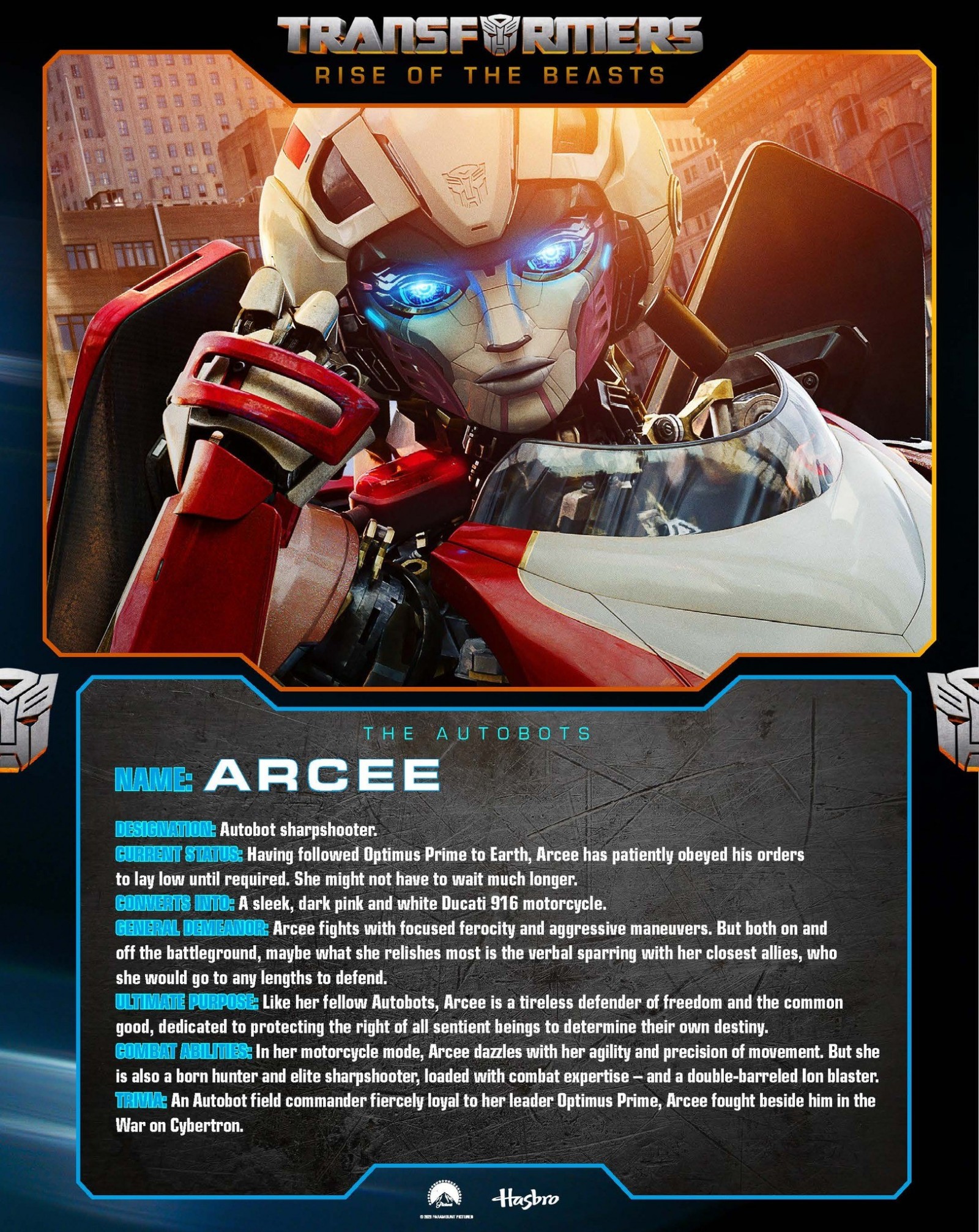 Transformers News: Rise of the Beasts Bios Mention Multiverse and Time Travel Transformers News: Rise of the Beasts Bios Mention Multiverse and Time Travel