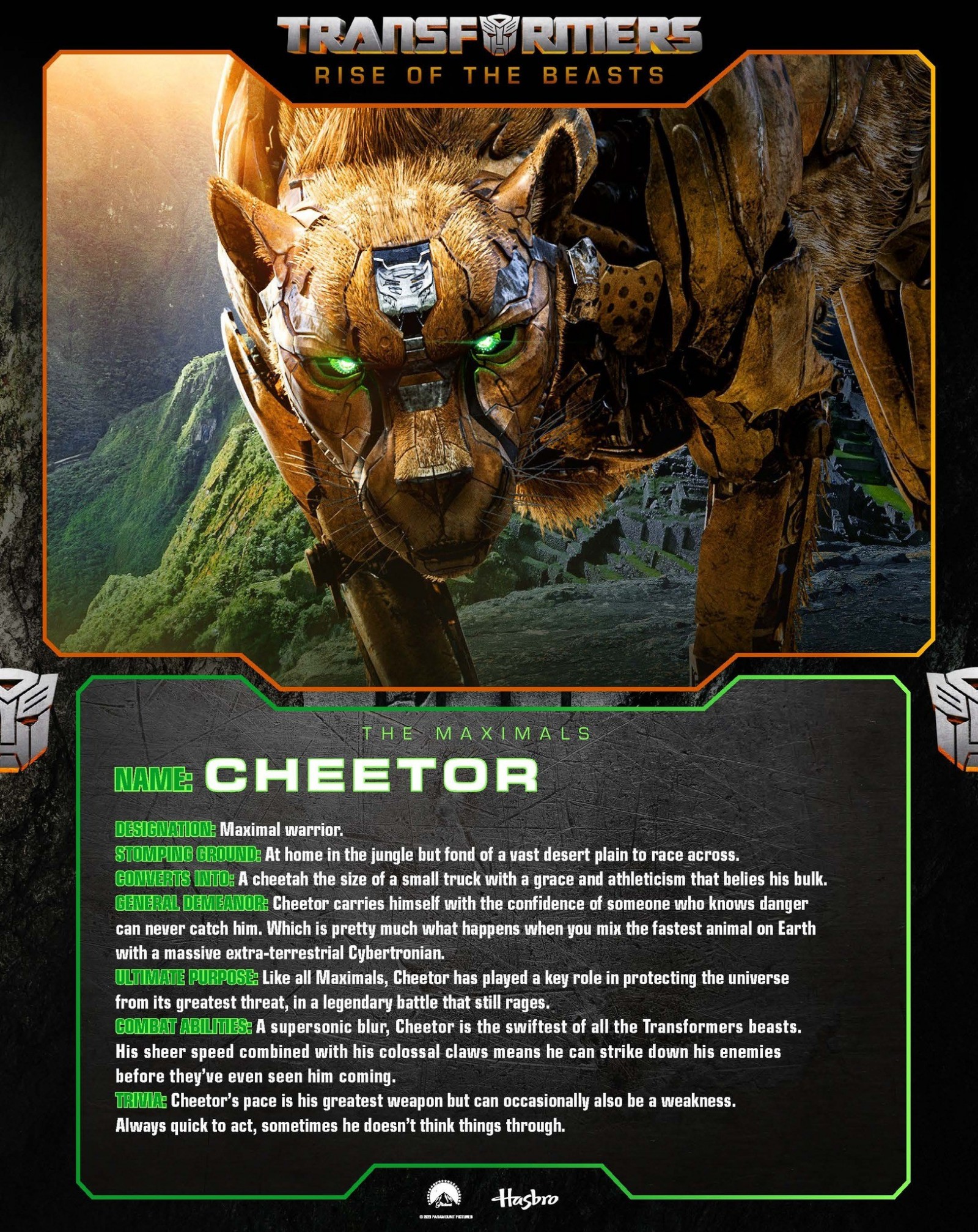 Transformers News: Rise of the Beasts Bios Mention Multiverse and Time Travel Transformers News: Rise of the Beasts Bios Mention Multiverse and Time Travel