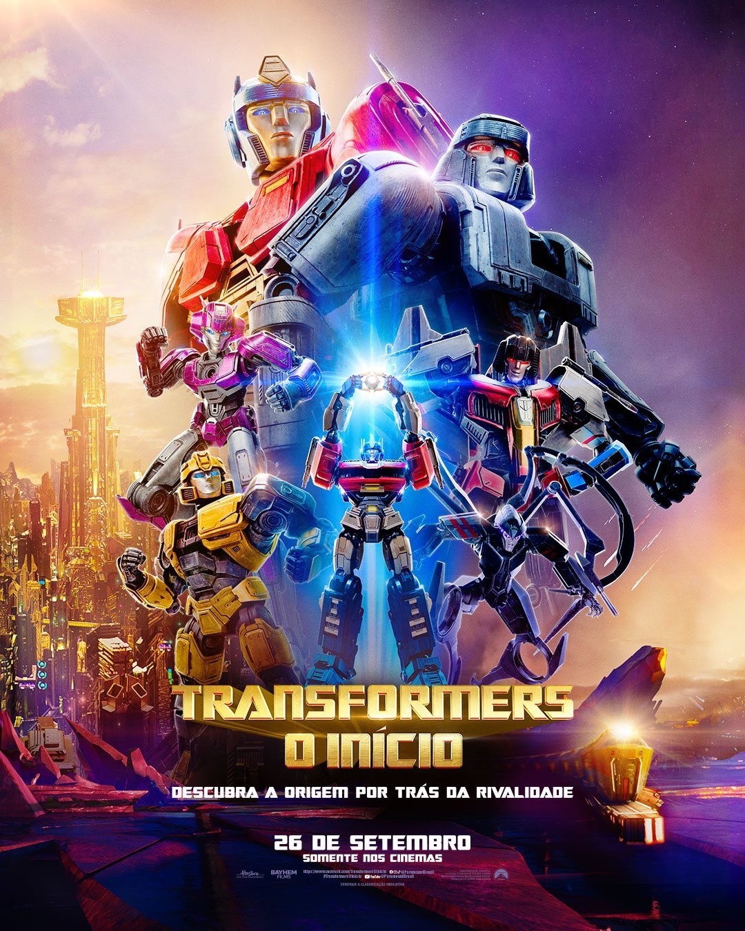 Transformers News: New Transformers One Trailer Showcases the War Between Autobots and Decepticons