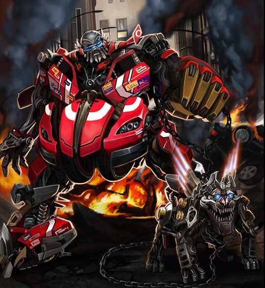 Takara Tomy Heat Scramble Booster Pack #2 Artwork