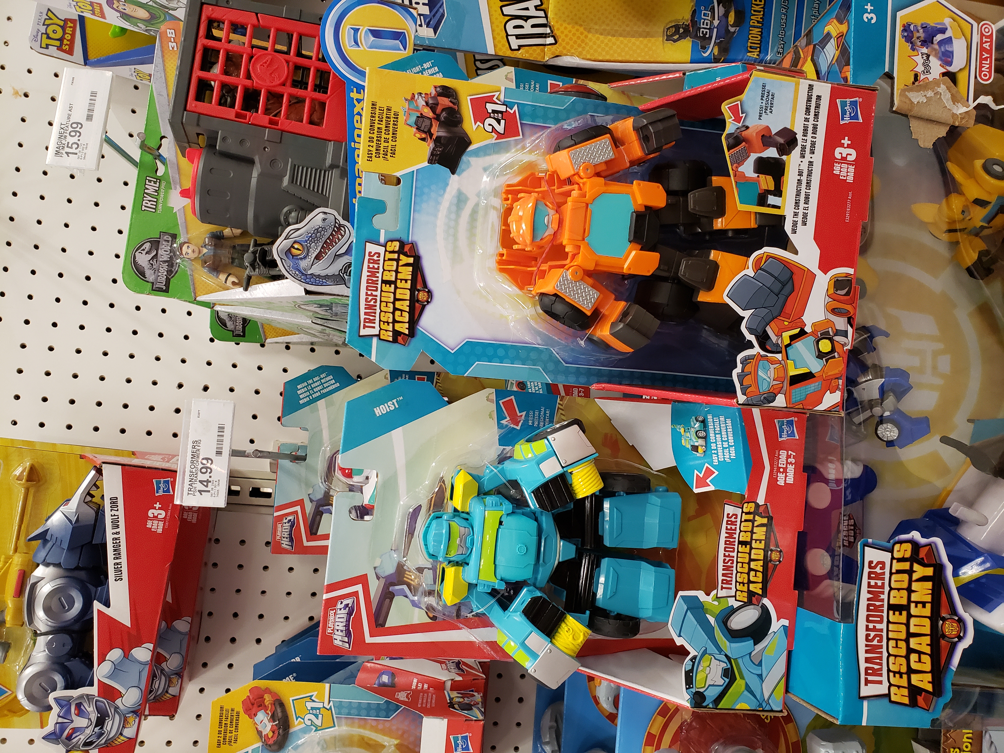 Jumbo Sized Rescue Bots Academy Wedge and Hoist Spotted at US Retail