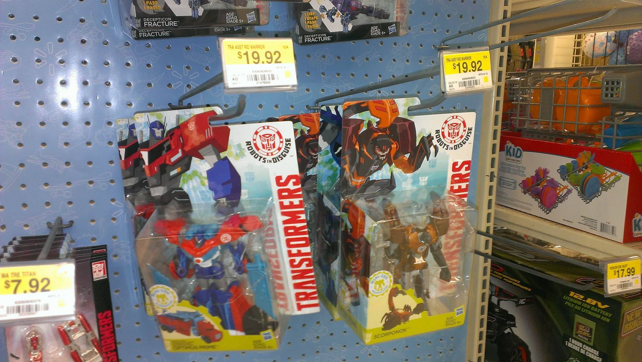 New Transformers Robots in Disguise Warrior Wave Featuring Windblade and Scorponok Found in Canada