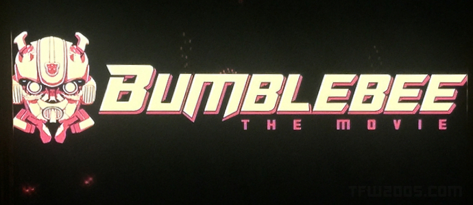 2018 Bumblebee Movie Name, Logo and Bumblebee's New Look Revealed at Wrap Up Party