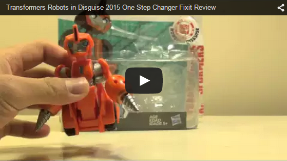 Robots in Disguise One-Step Fixit Video Review