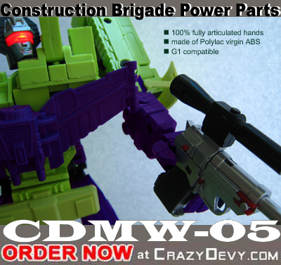 Update on CrazyDevy CDMW-05 - Devastator Gun