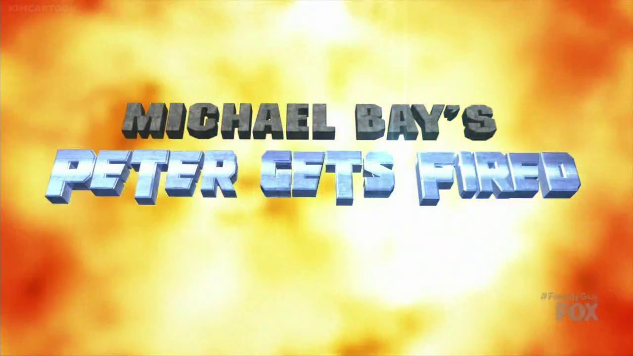 Michael Bay's Transformers Movies Parodied by Family Guy