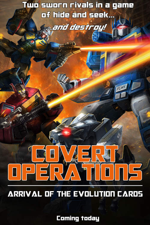 New Transformers: Legends Event "Covert Operations"