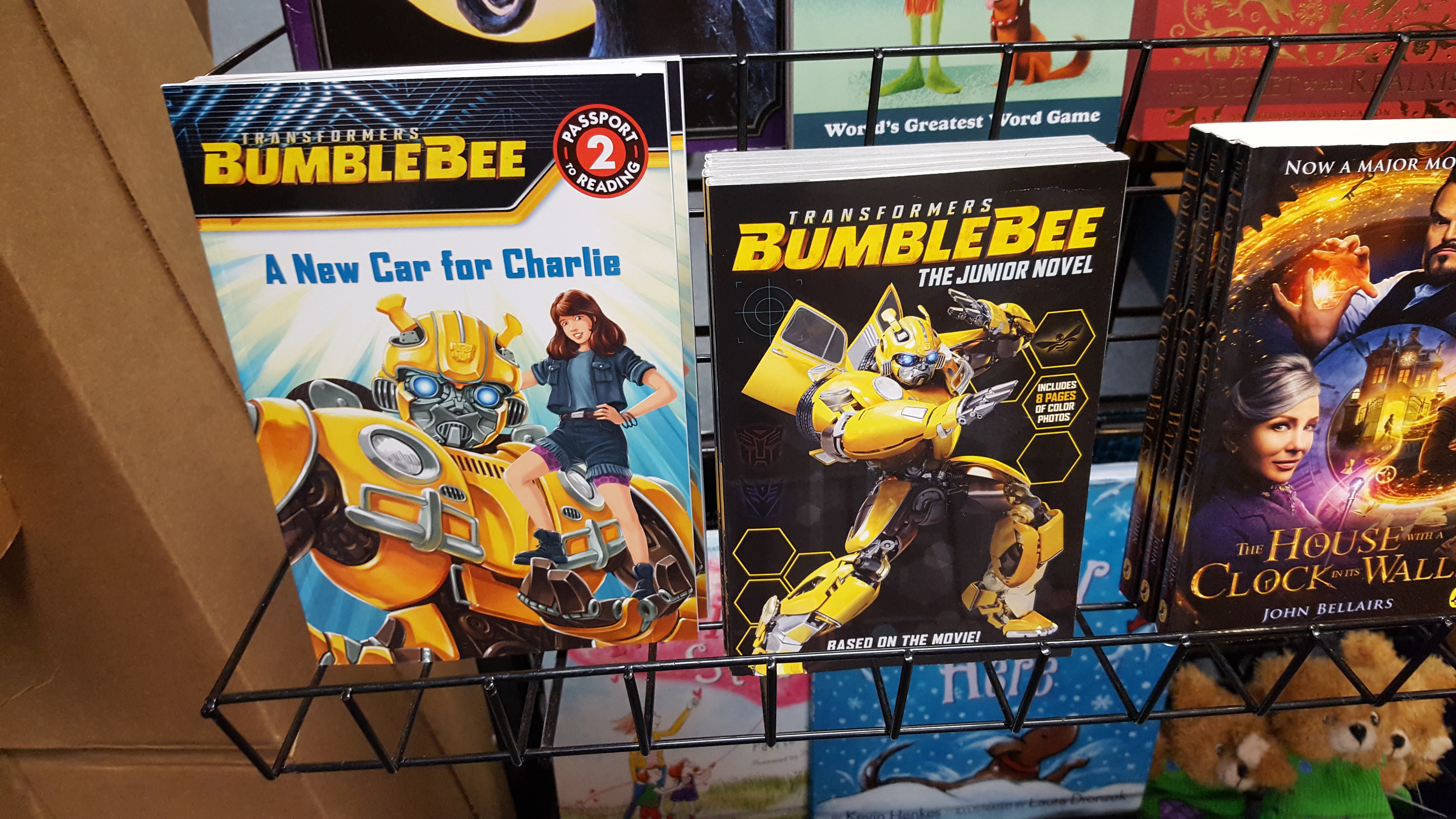 Transformers Bumblebee Movie Books Found At Retail. #jointhebuzz