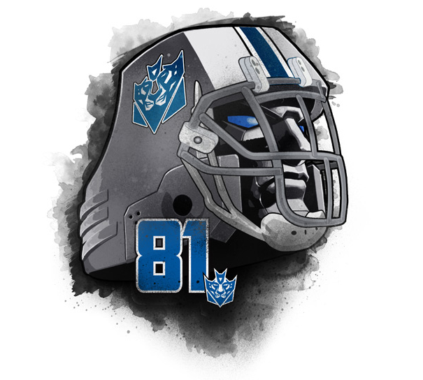 Detroit Lions' Calvin Johnson.  NFL's Megatron