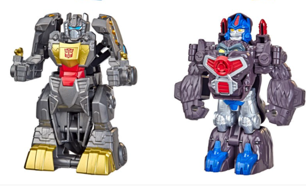First Look at New Rescue Bots Styled Optimus Primal and Grimlock Toys