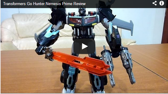 Transformers Go! Hunter Nemesis Prime Video Review