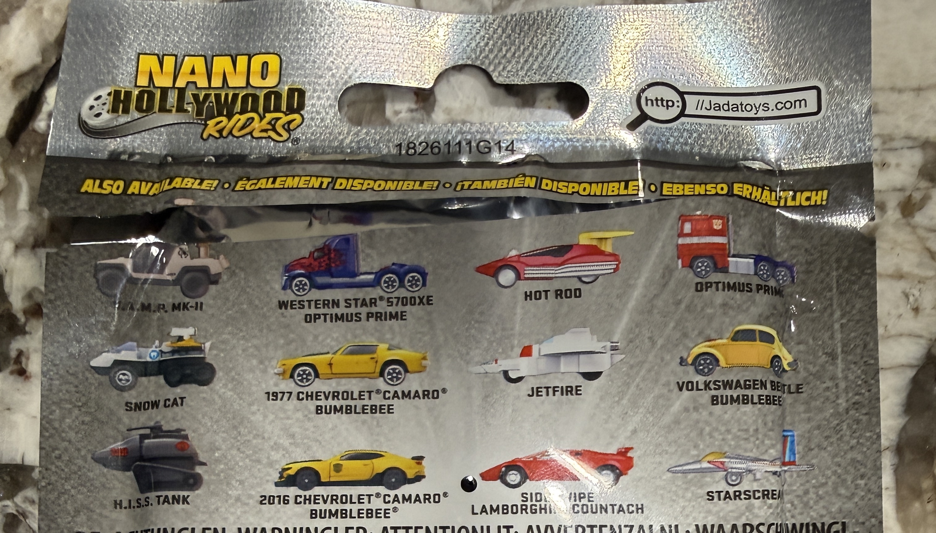 A look at the New Jada Transformers Nano Hollywood Rides Blind Bags