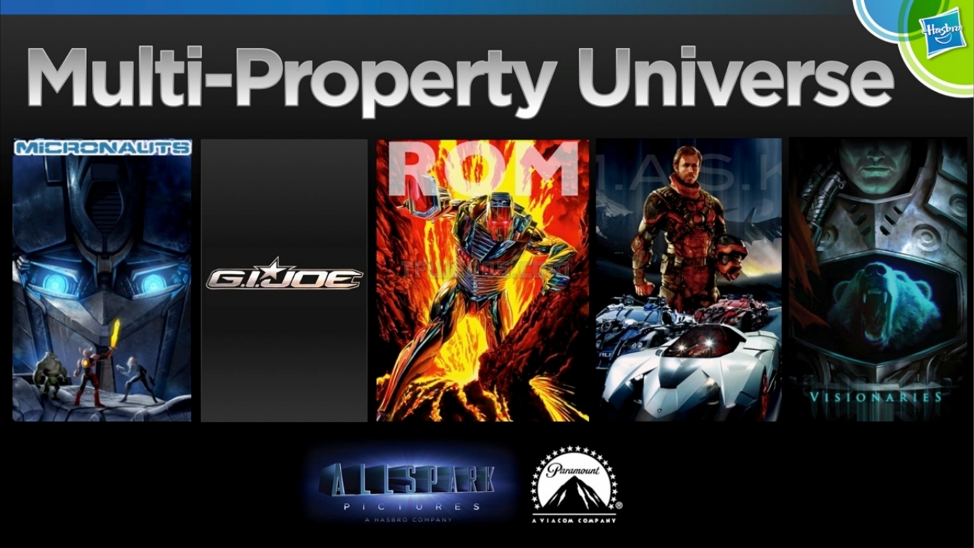 Press Release: Paramount Pictures and Hasbro Unveil Top Talent Writers Room