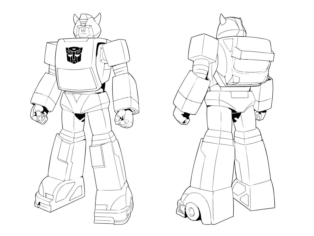 Transformers: Devastation Bumblebee Concept Art
