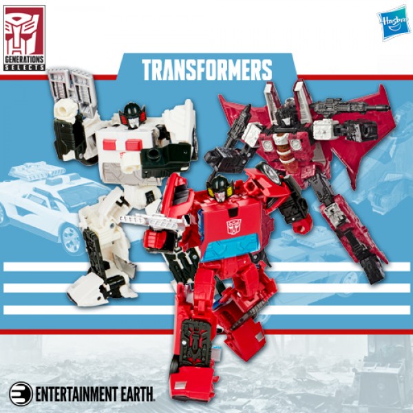 Generations Selects Spinout and Cordon, Studio Series 48 Megatron and more from Entertainment Earth