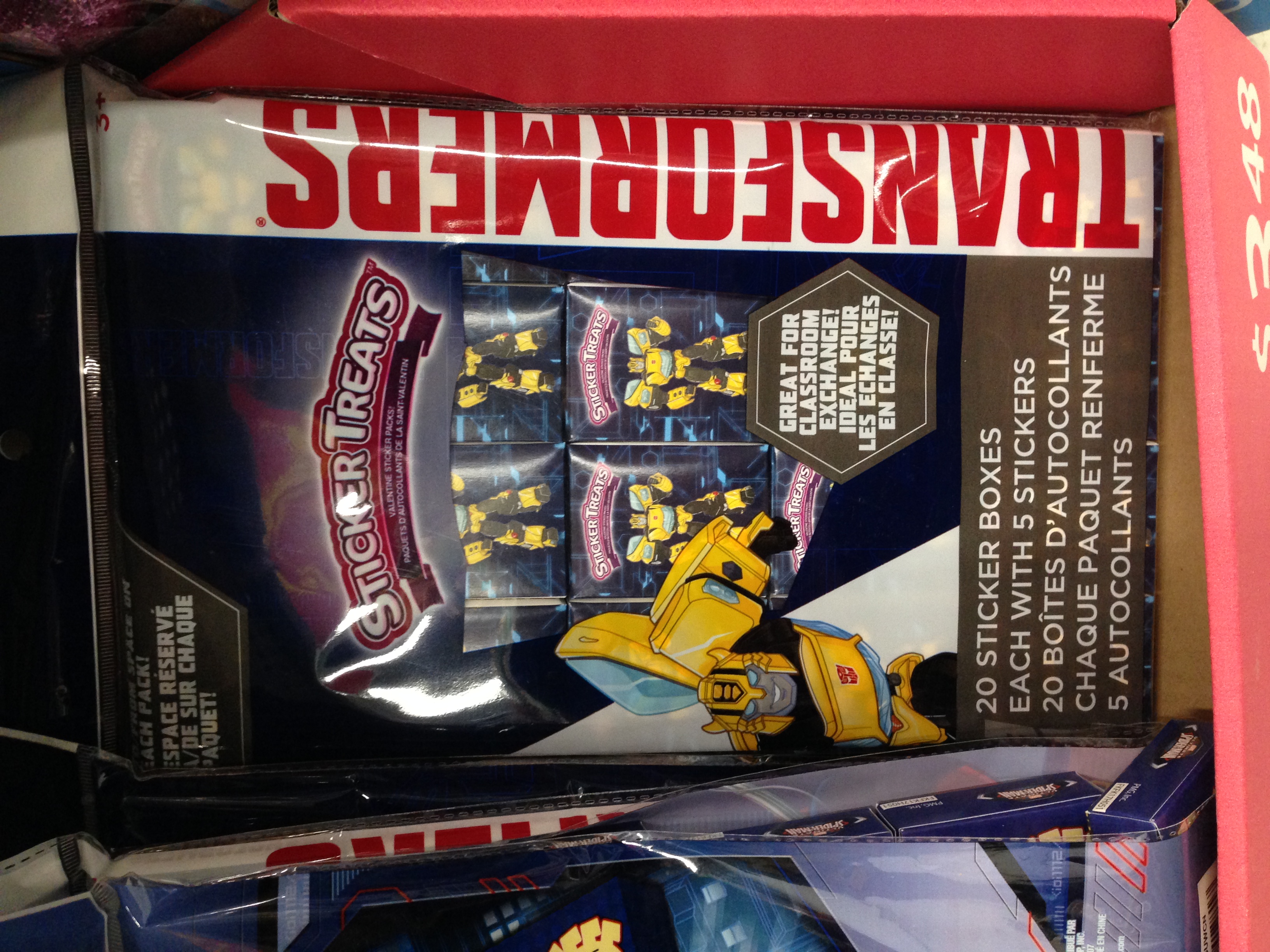 Transformers Evergreen Designs On Sticker Packs