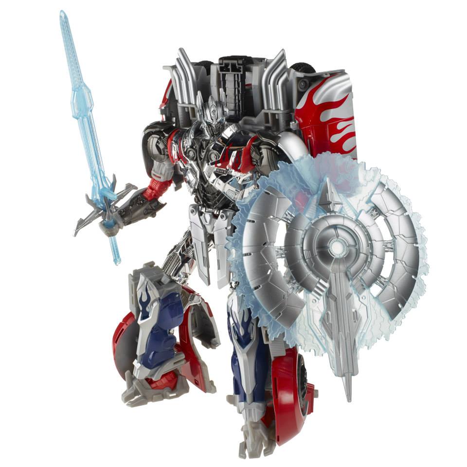 New Official Images: Transformers: Age of Extinction Platinum Edition Silver Knight Optimus Prime