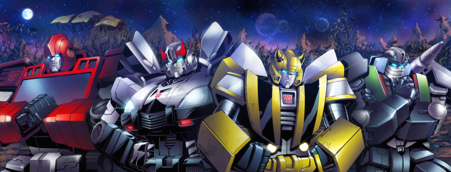 Transformers MTMTE and RID Cover Art
