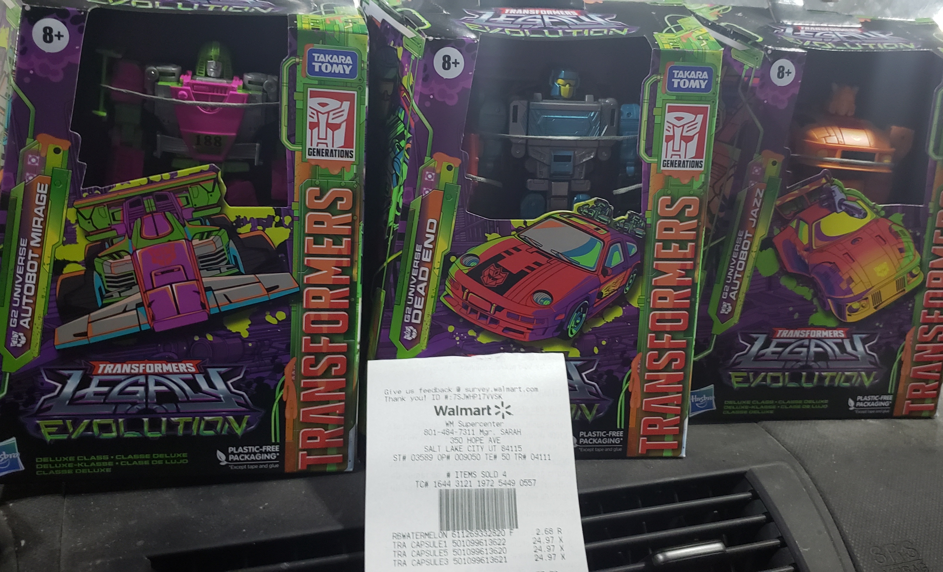 Legacy Evolution Toxitron Collection Deluxe Figures Sighted at US Retail