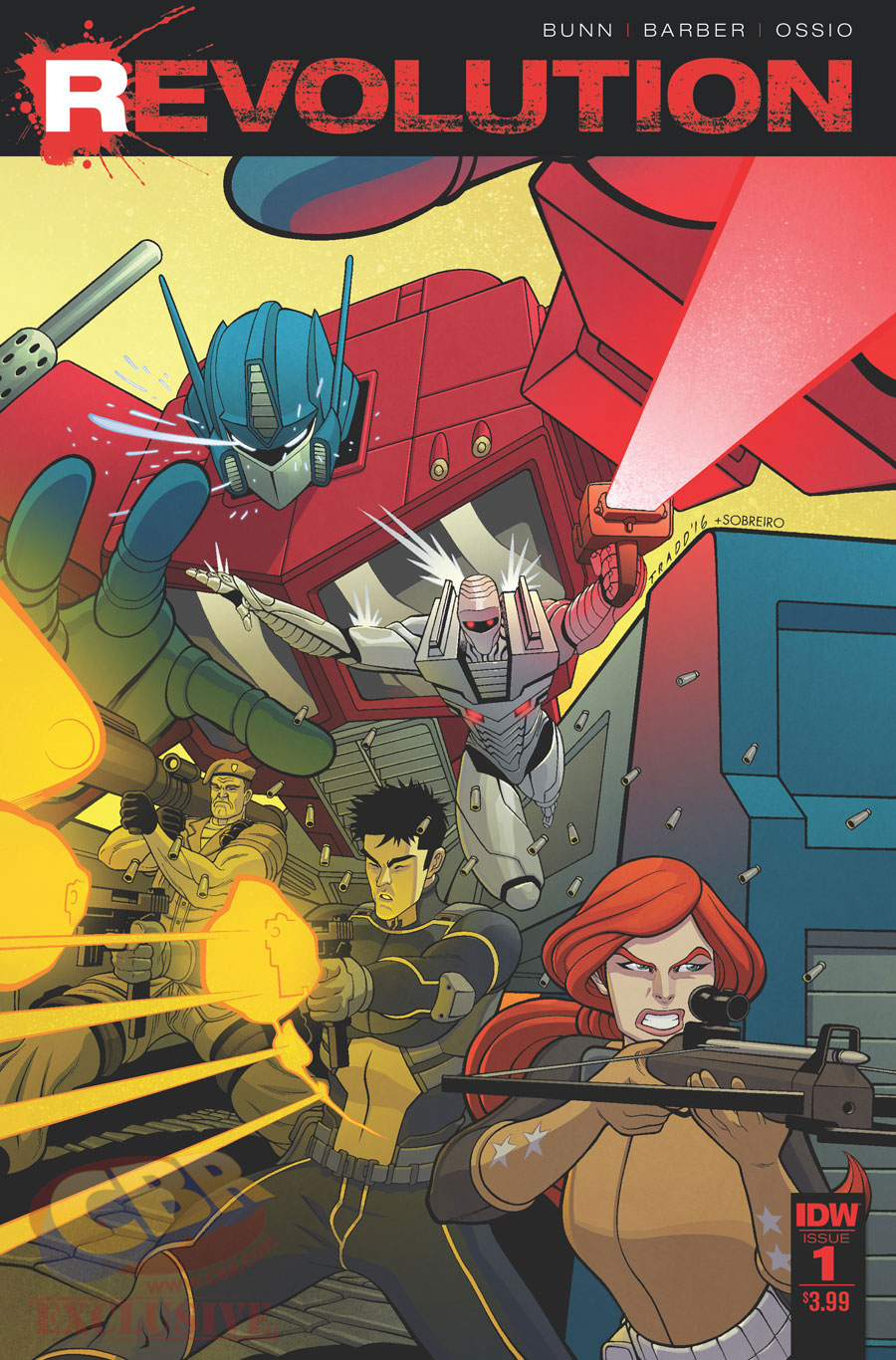 IDW Hasbro Comics Crossover: Revolution - Chris Ryall, Christos Gage on ROM, MASK, Transformers