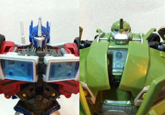 Transformers Prime First Edition Voyager Optimus Prime and Bulkhead Images
