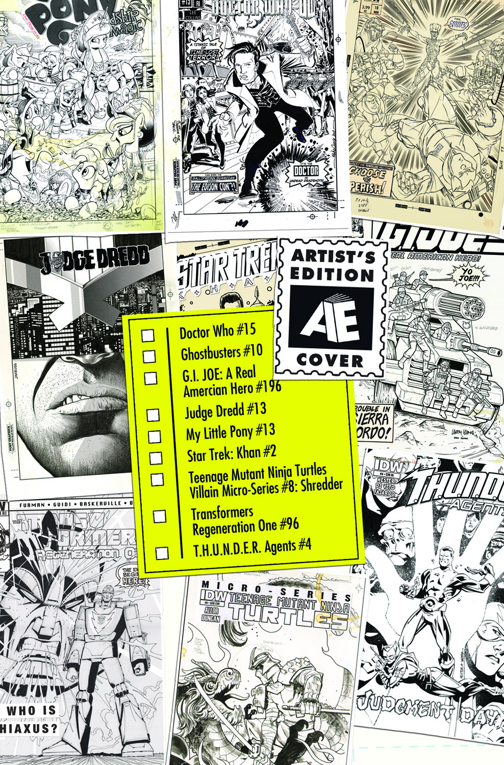 Artist’s Edition Month At IDW - Transformers ReGeneration One #96