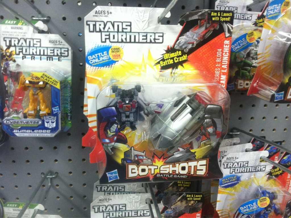 Transformers Bot Shots Ironhide and Starscream Launchers Released